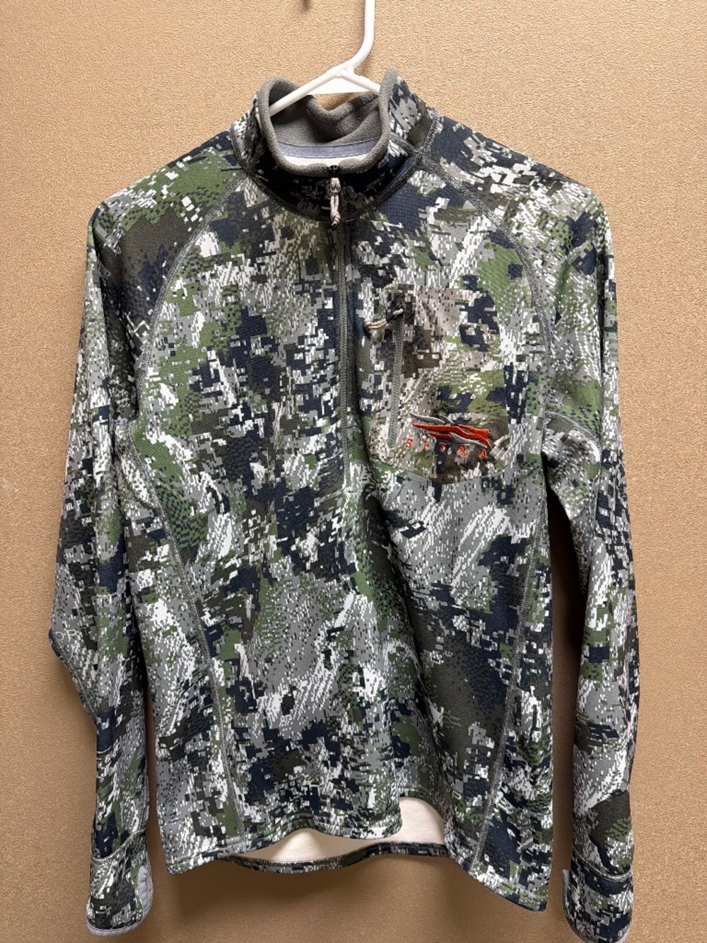 Sitka Core Midweight Zip-T in Optifade Subalpine Camouflage (SM)